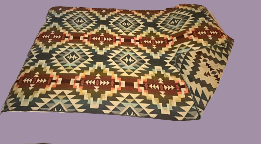 Alpaca Blankets Throw Tribal Ecuador 44 x 74 Inches
